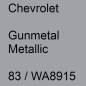 Preview: Chevrolet, Gunmetal Metallic, 83 / WA8915.